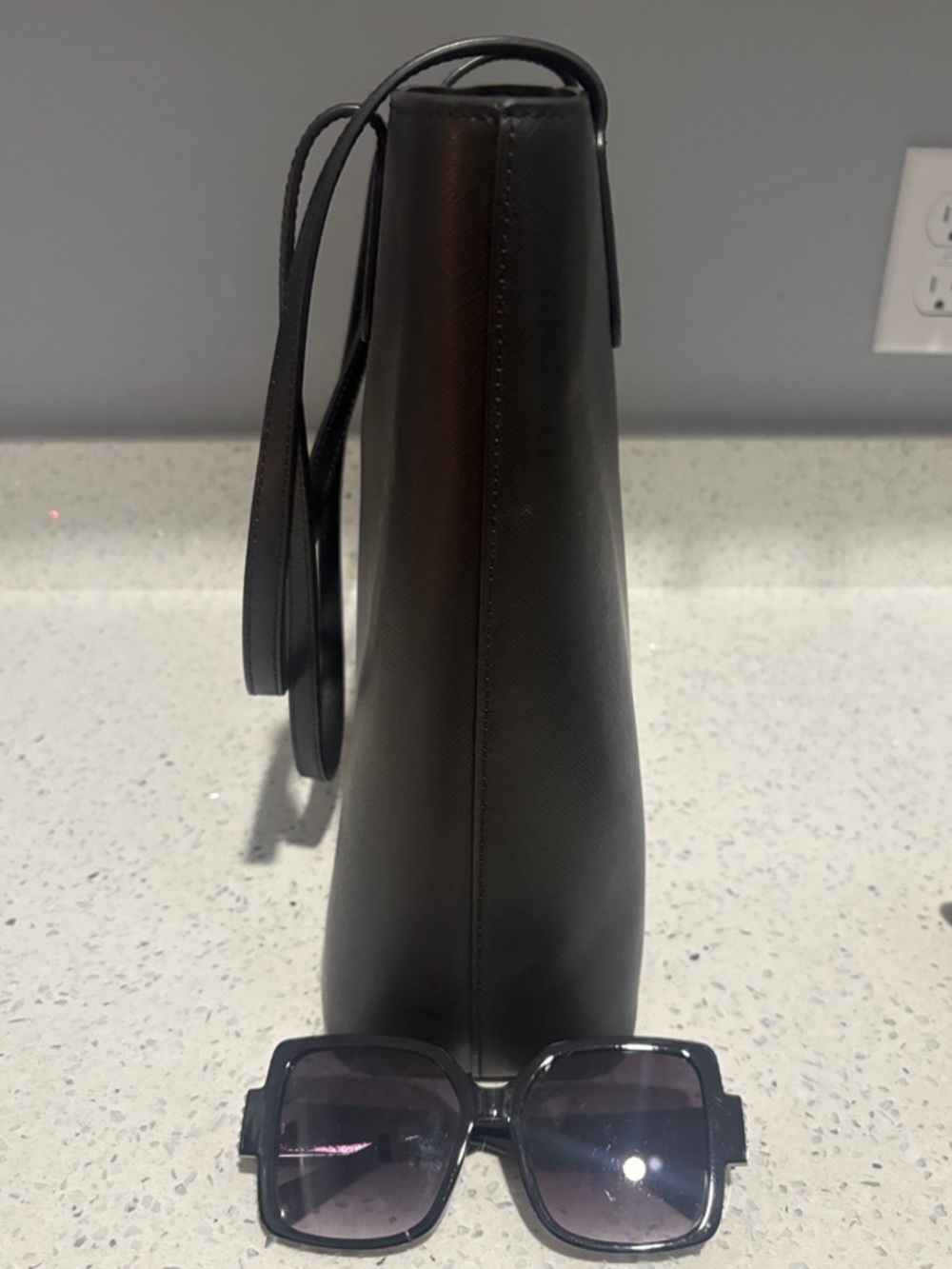 kate spade Black Saffiano Leather Tote - Picture 3 of 4